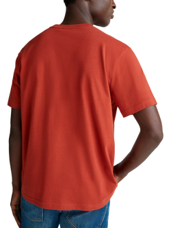 Benetton Cotton Regular Fit Short Sleeve T-Shirt - view 2, Red