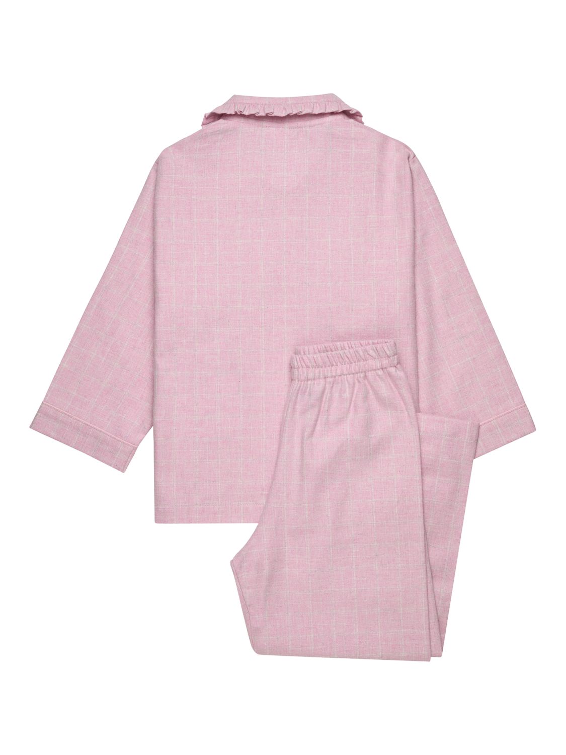 Product image 2 of 3, which shows Trotters Kids' Duck & Bunny Pyjamas, Pink, 12-24 months