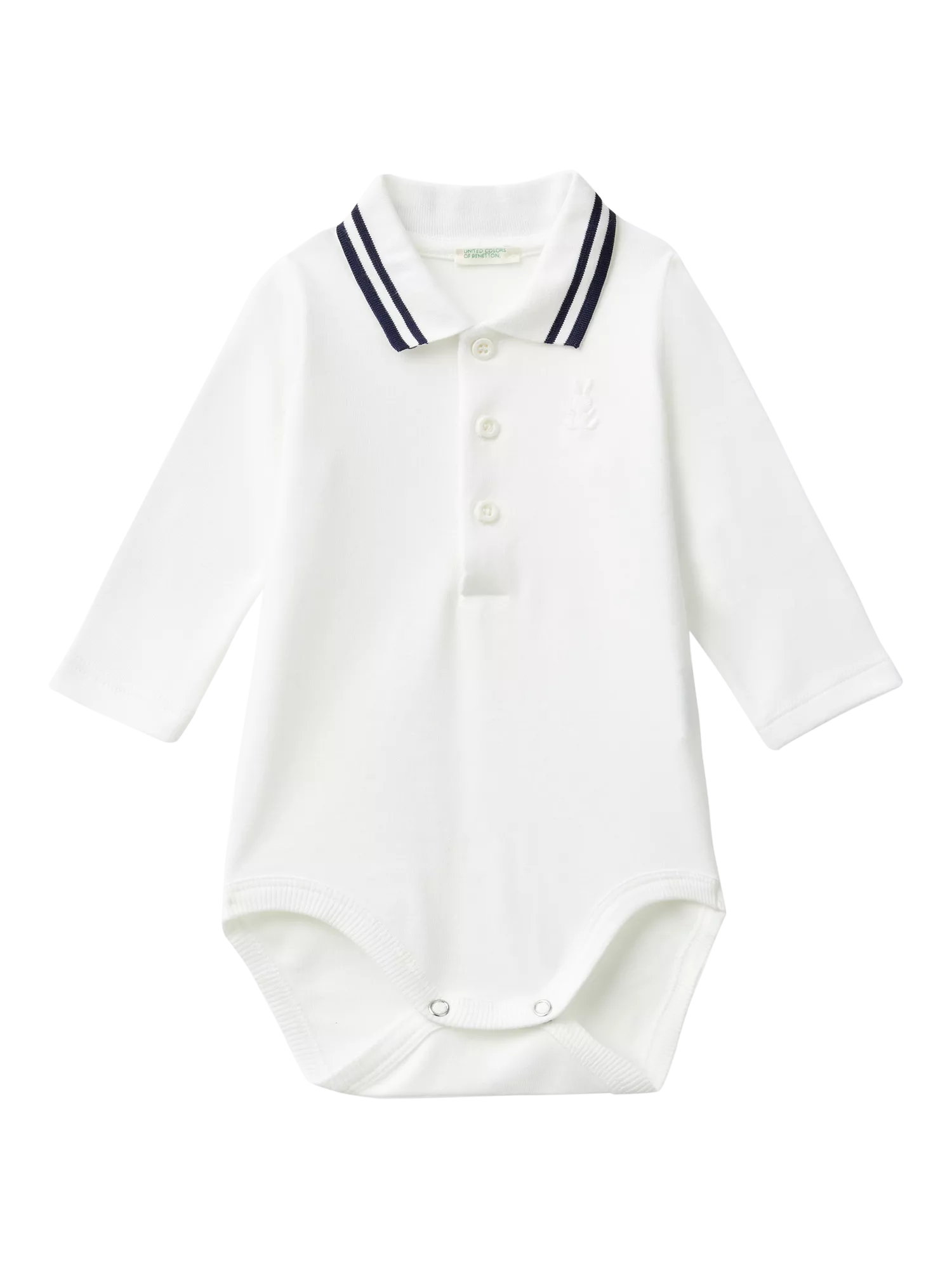 Benetton Baby Cotton Long Sleeved Bodysuit