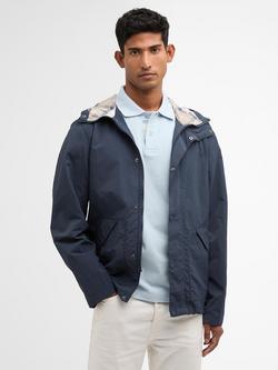 Barbour Baywick Waterproof Rain Jacket, Navy, Navy