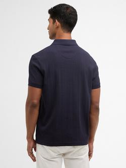 Barbour Harwell Polo Shirt, Navy - view 2, Navy