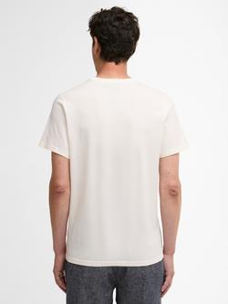 Barbour Newsham T-Shirt, Whisper White - view 2, Whisper White
