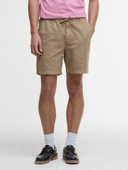 Barbour Washed Regular Fit Shorts, Washed Stone, Washed Stone