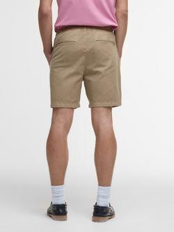 Barbour Washed Regular Fit Shorts, Washed Stone - view 2, Washed Stone