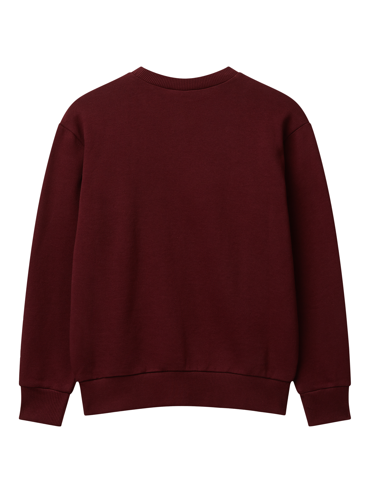 Product image 2 of 3, which shows Benetton Kids' Cotton Crew Neck Sweatshirt, Red, 7-8 years