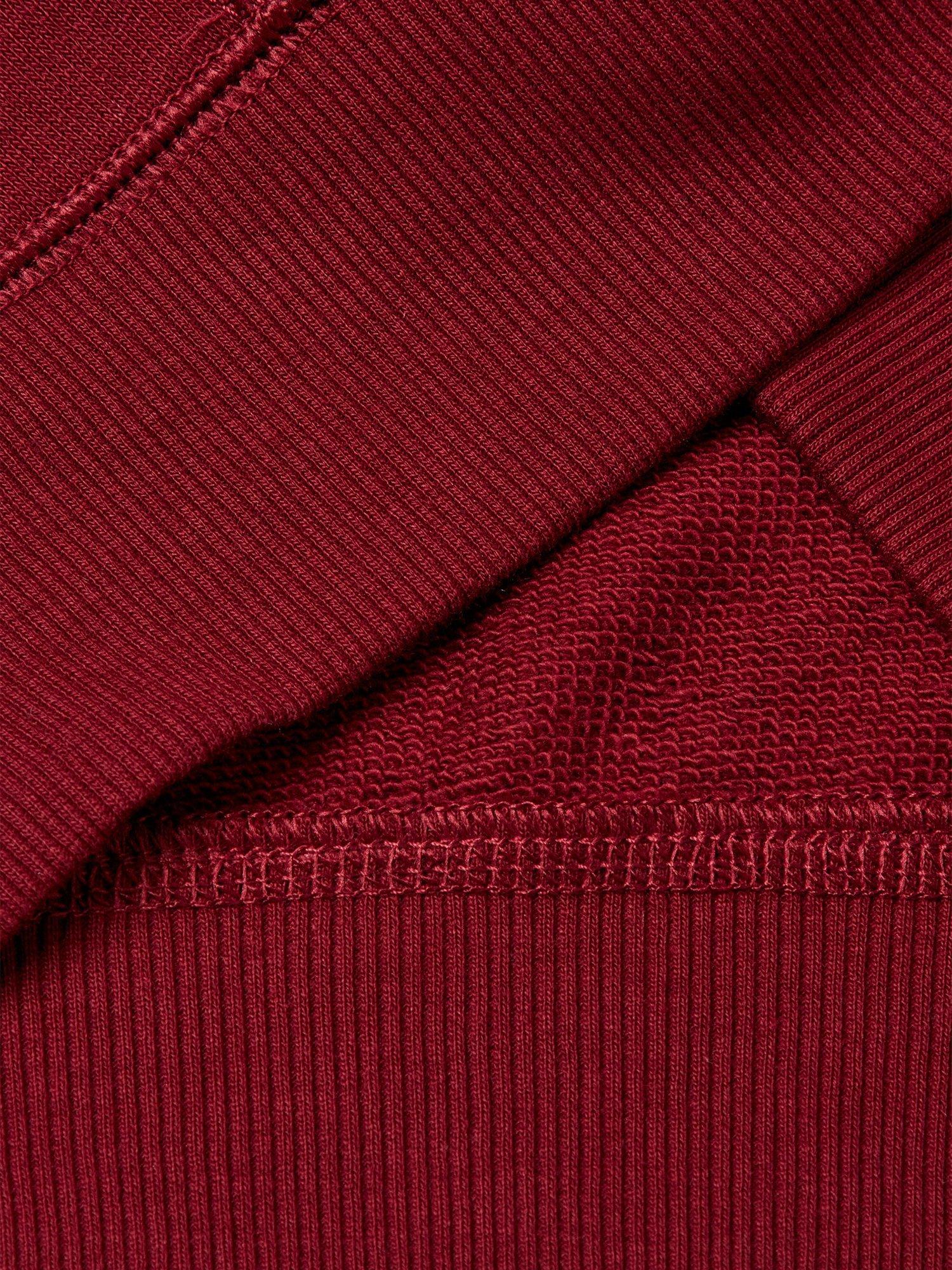 Product image 3 of 3, which shows Benetton Kids' Cotton Zipped Sweatshirt, Red, 7-8 years