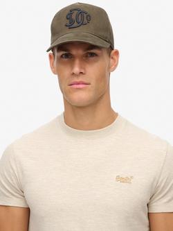 Superdry Monogram Trucker Baseball Cap - view 2, Khaki