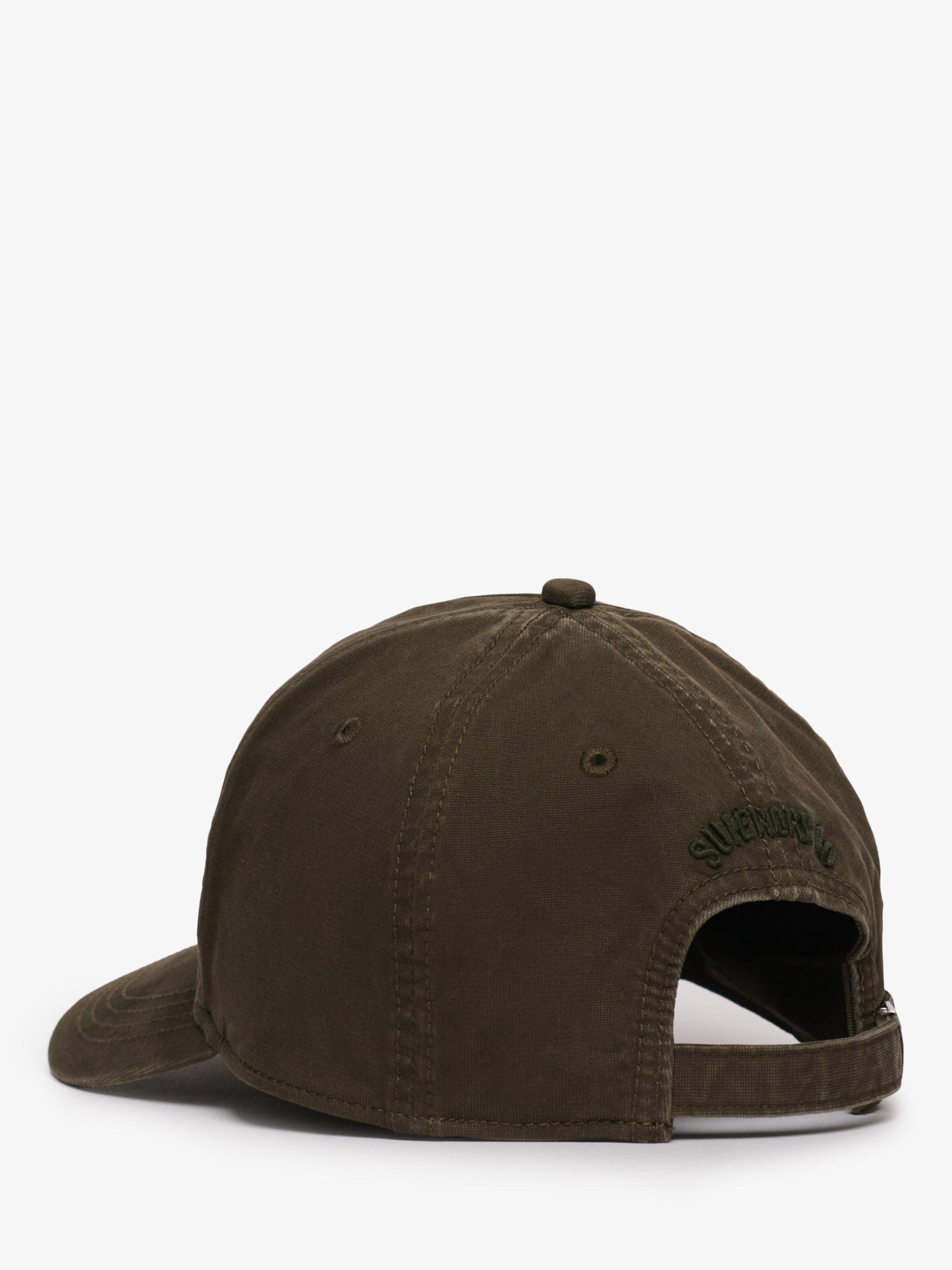 Product image 4 of 4, which shows Superdry Monogram Trucker Baseball Cap, Khaki, One Size