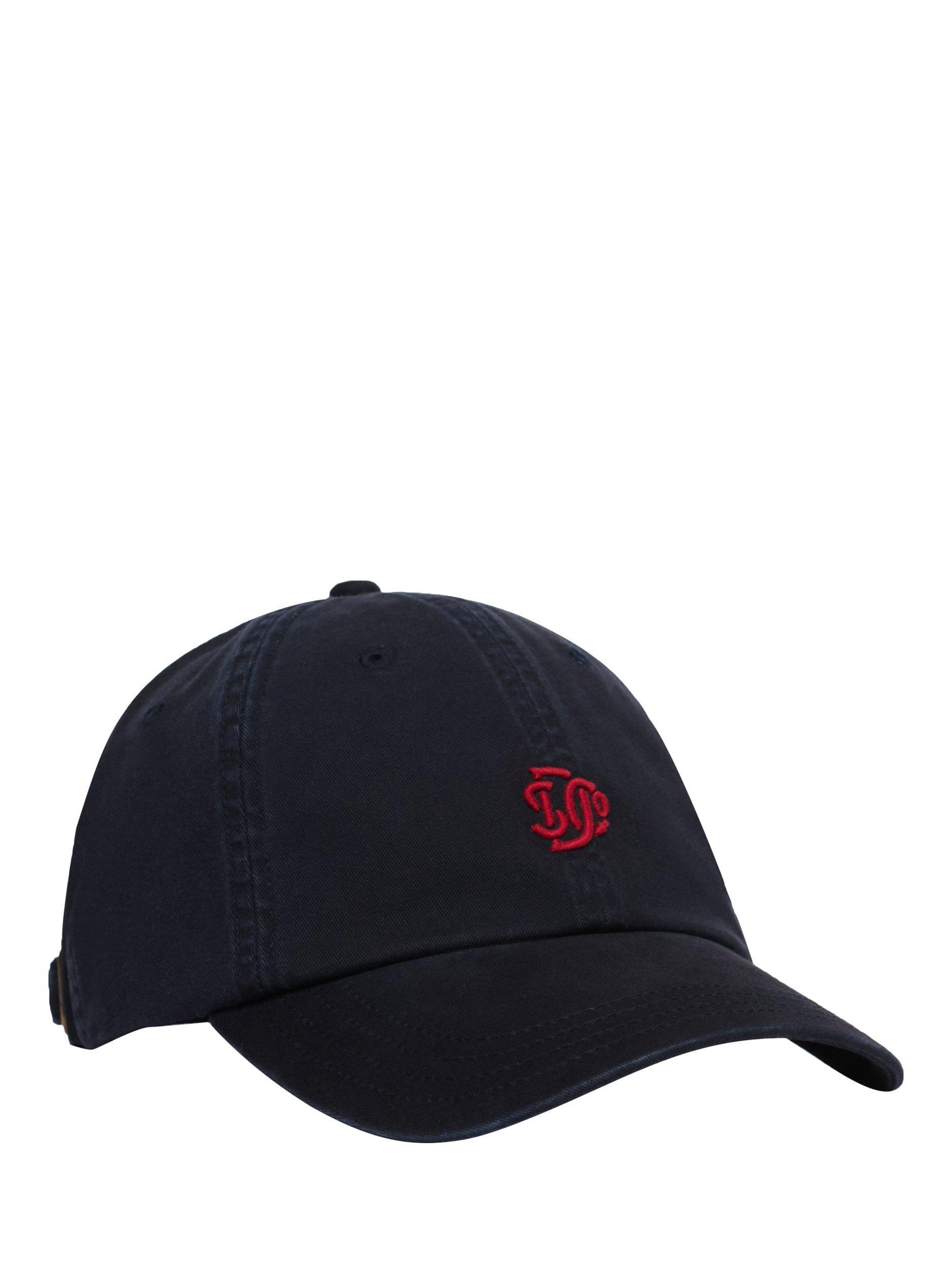 Product image 4 of 5, which shows Superdry Embroidered Logo Baseball Cap, Navy, One Size
