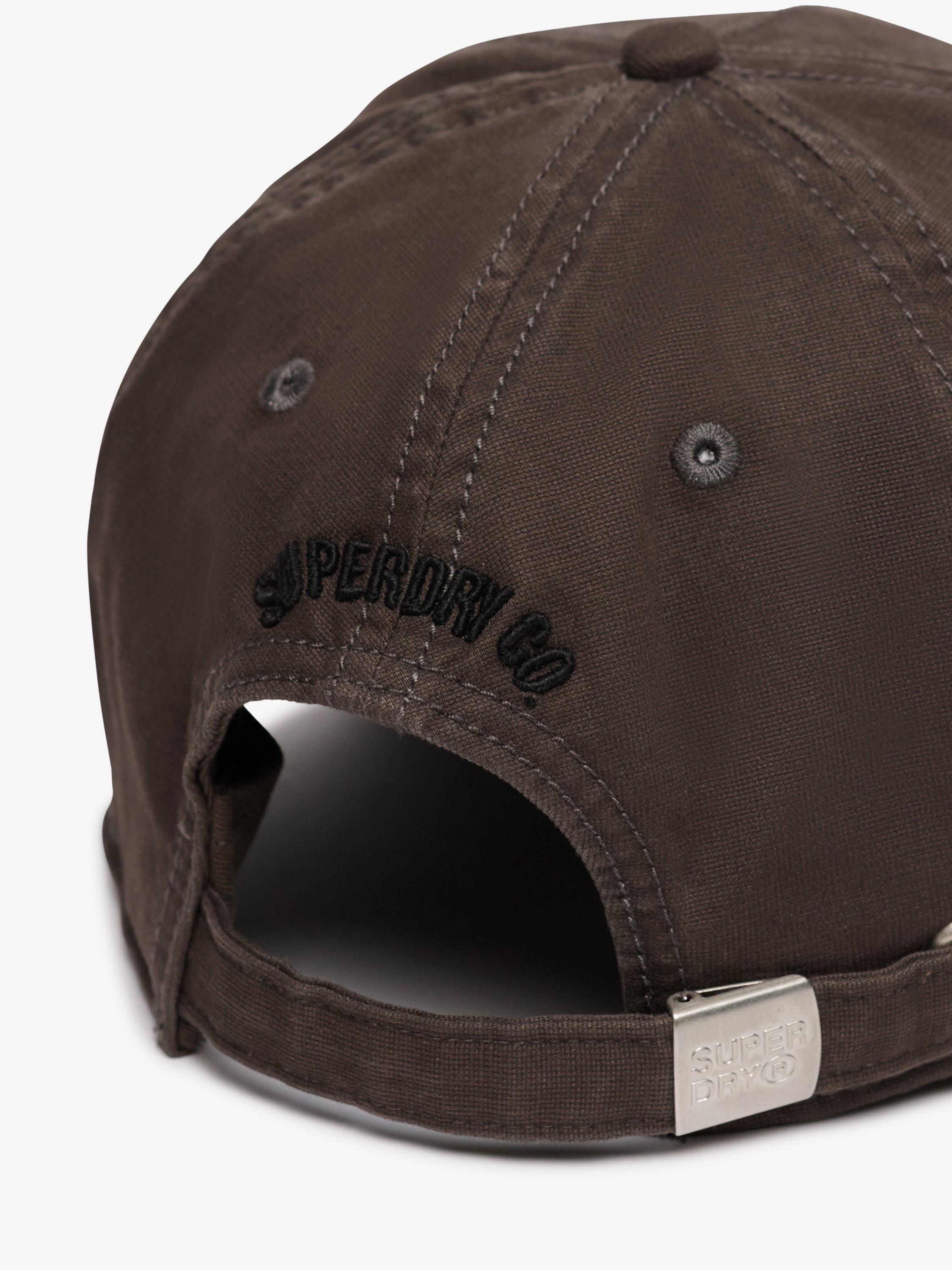 Product image 7 of 7, which shows Superdry Monogram Trucker Baseball Cap, Vintage Black, One Size