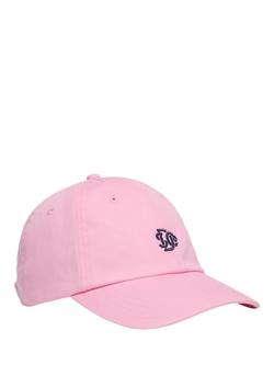 Superdry Embroidered Logo Baseball Cap, Pink, Pink