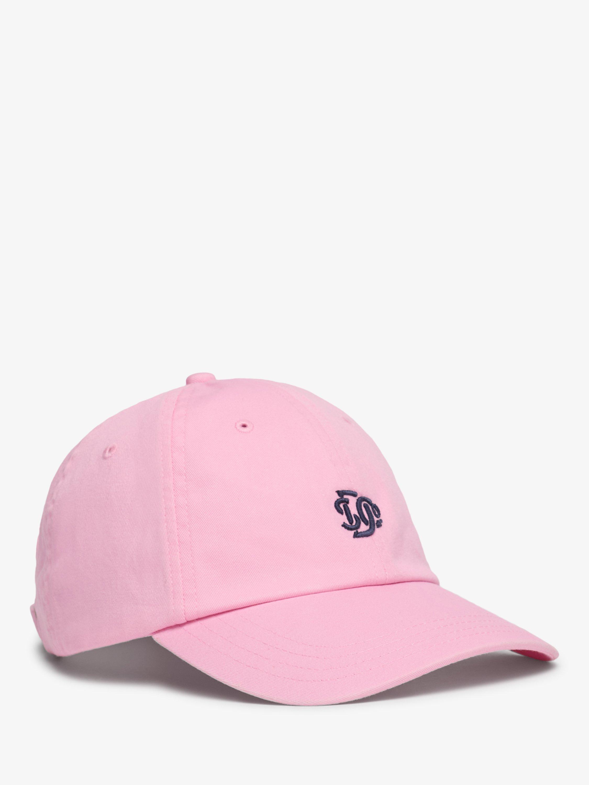 Product image 4 of 5, which shows Superdry Embroidered Logo Baseball Cap, Pink, One Size