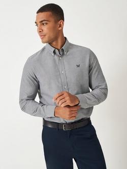 Crew Clothing Classic Fit Oxford Shirt, Graphite Grey, Graphite Grey