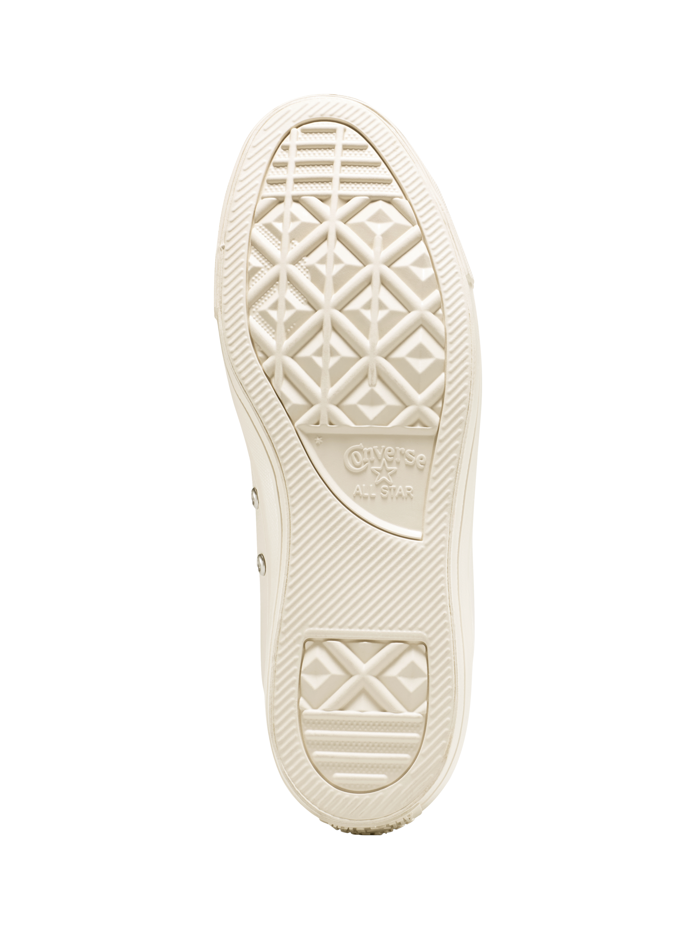 Product image 4 of 4, which shows Converse Chuck Taylor All Star Hi-Top Warm Lined Leather Trainers, Light Dune, 7