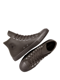 Converse Chuck Taylor All Star Hi-Top Warm Lined Leather Trainers - view 2, Fresh Brew