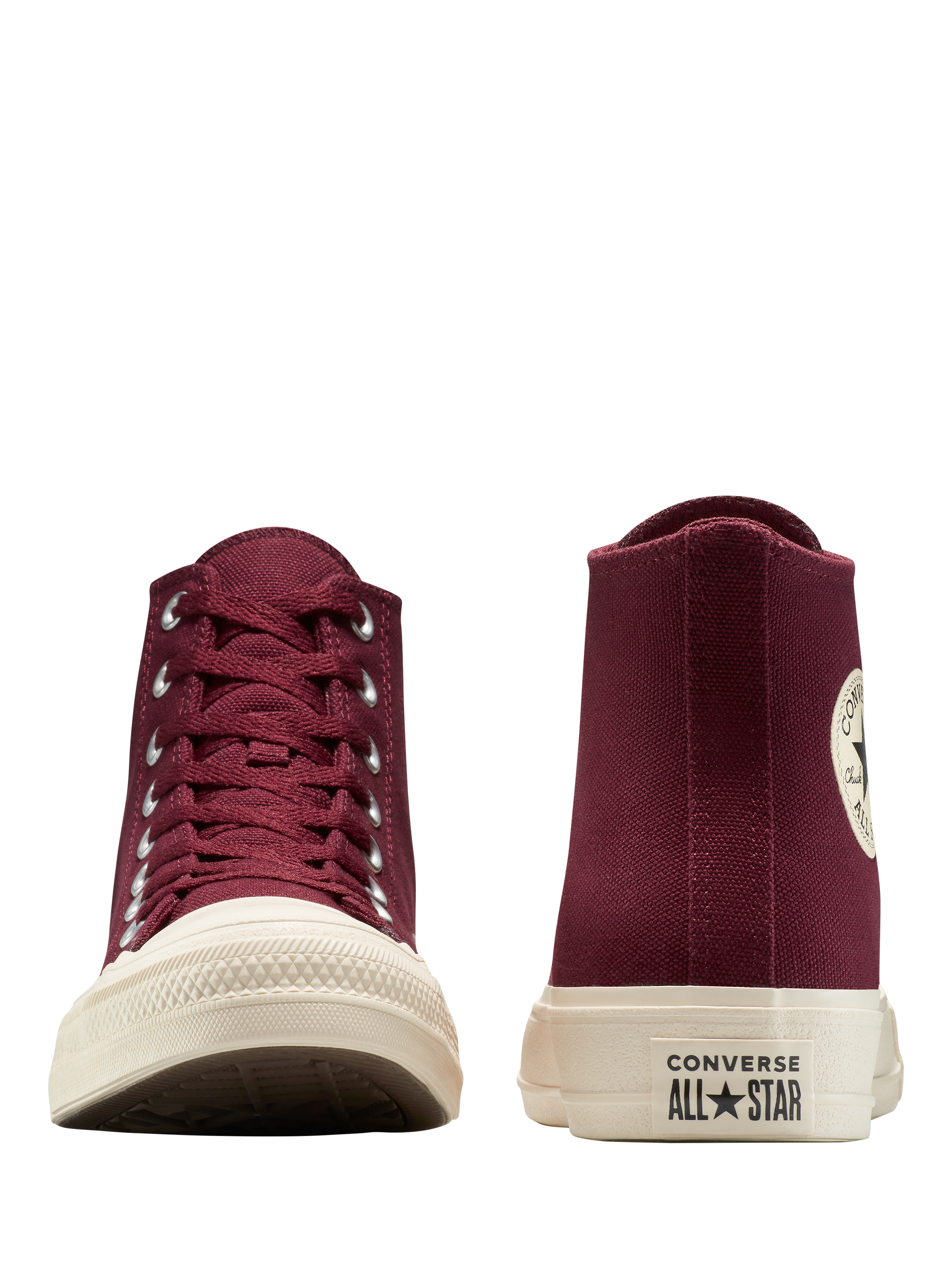 Product image 3 of 4, which shows Converse Chuck Taylor All Star Double Protected Hi-Top Trainers, Bordeaux, 8