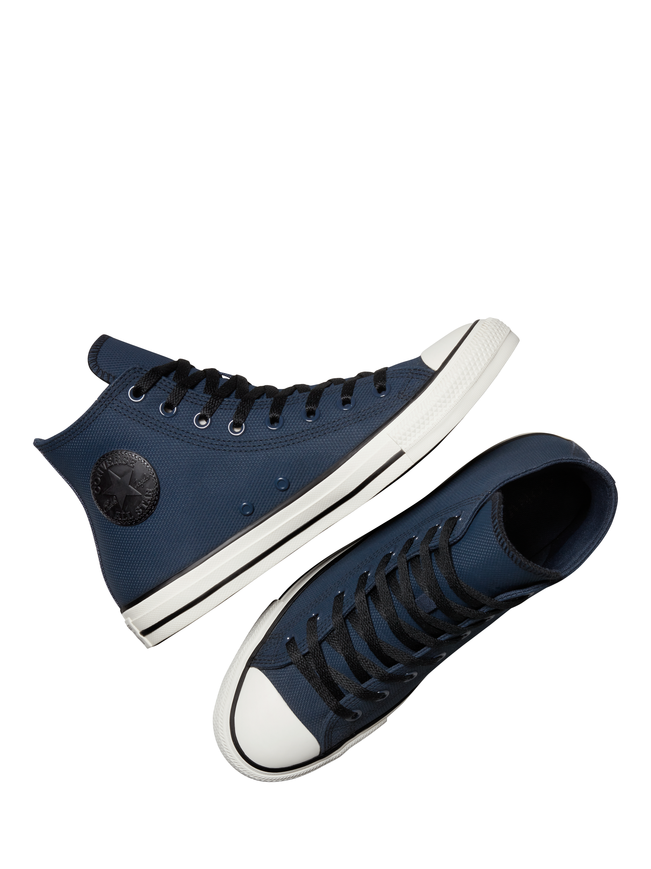 Product image 3 of 4, which shows Converse Chuck Taylor All Star TecTuff Hi Top Trainers, Navy, 7