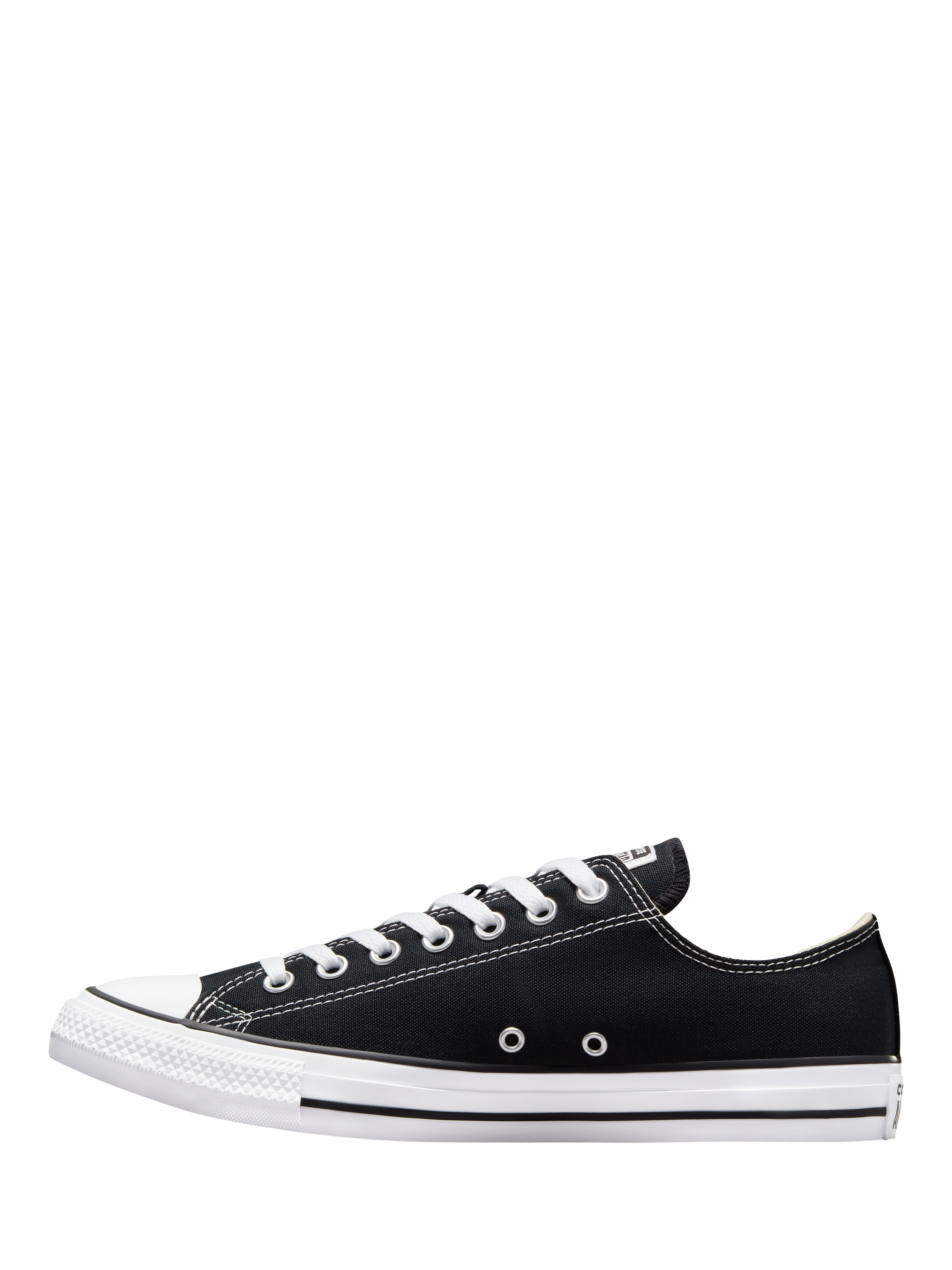 Product image 4 of 4, which shows Converse Chuck Taylor All Star Low Top Trainers, Black, 8