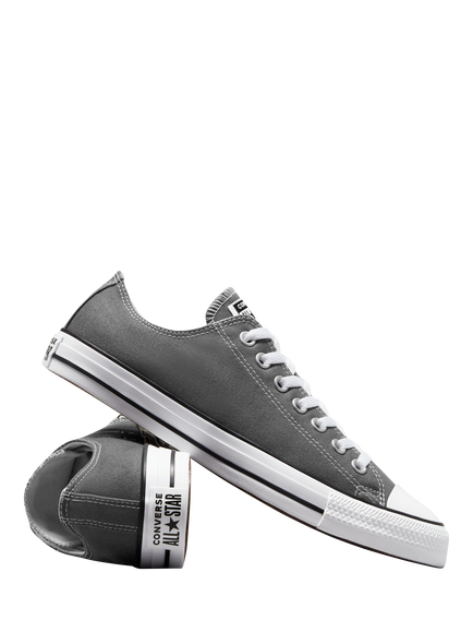 Converse Chuck Taylor All Star Low Top Trainers - view 2, Charcoal