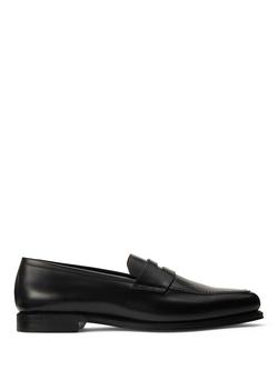 Polo Ralph Lauren Maestra Leather Loafers, Black