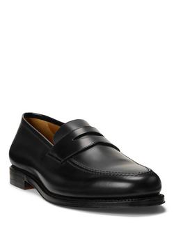Polo Ralph Lauren Maestra Leather Loafers - view 2, Black