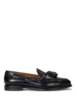 Polo Ralph Lauren Maestra Leather Tassel Loafers, Black, Black