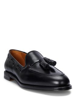 Polo Ralph Lauren Maestra Leather Tassel Loafers, Black - view 2, Black