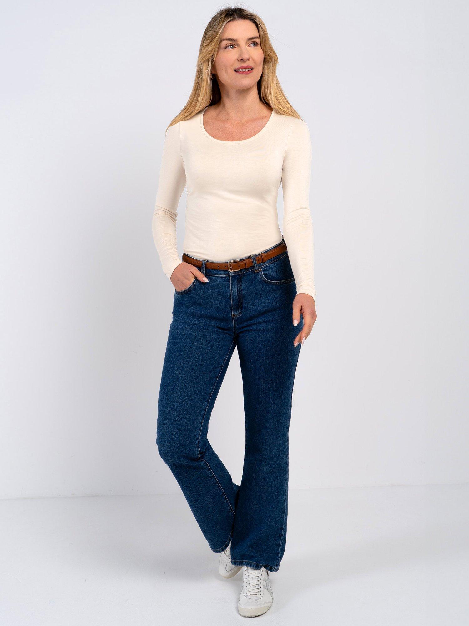 Product image 1 of 11, which shows Silky Scoop Neck WH 8