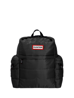 Hunter Croy Puffer Ripstop Backpack, Black, Black