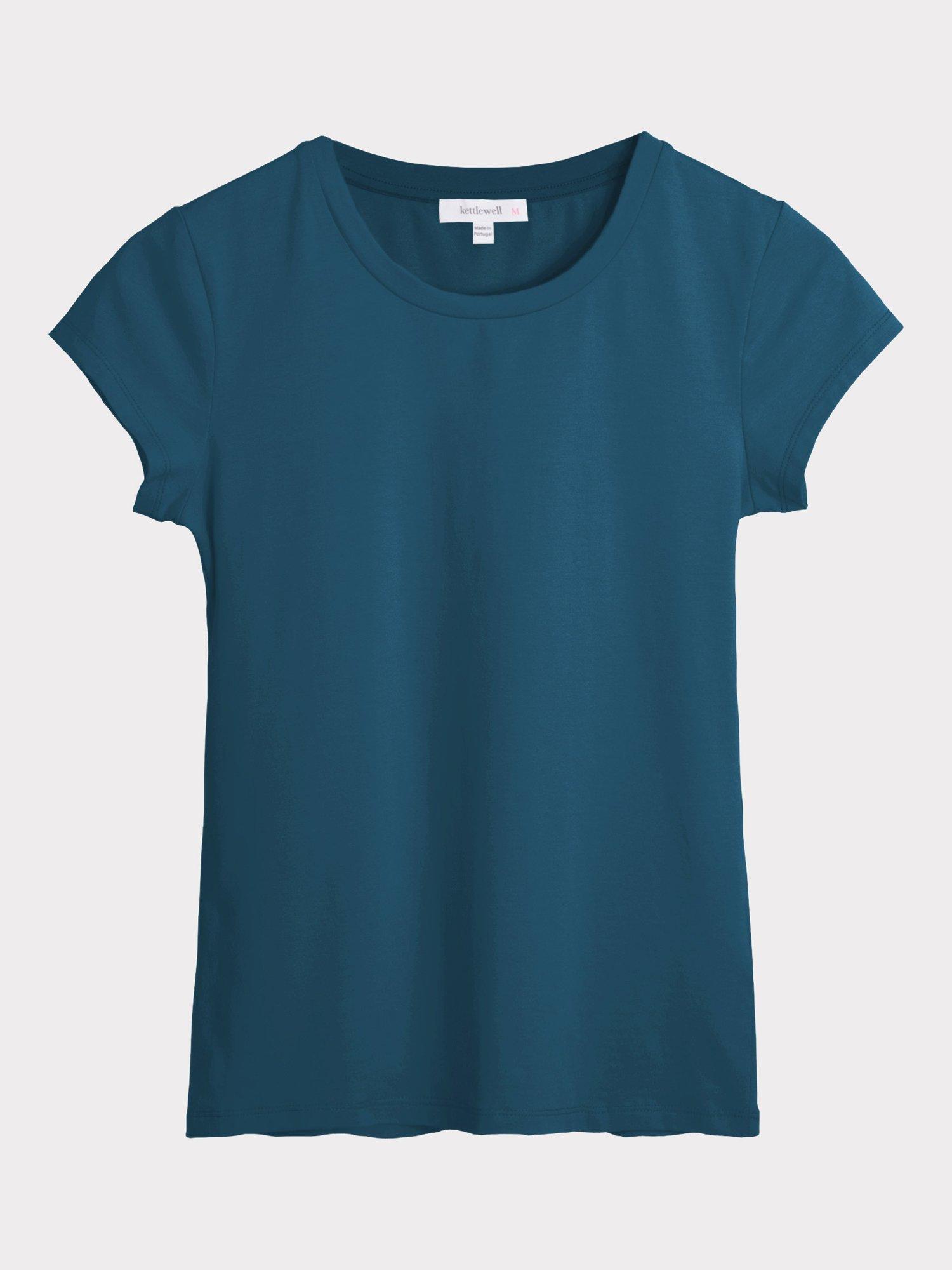 Product image 3 of 3, which shows Celtic & Co. Everyday Cotton T-Shirt, Marine Navy, 8