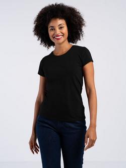 Celtic & Co. Everyday Cotton T-Shirt - view 2, Black