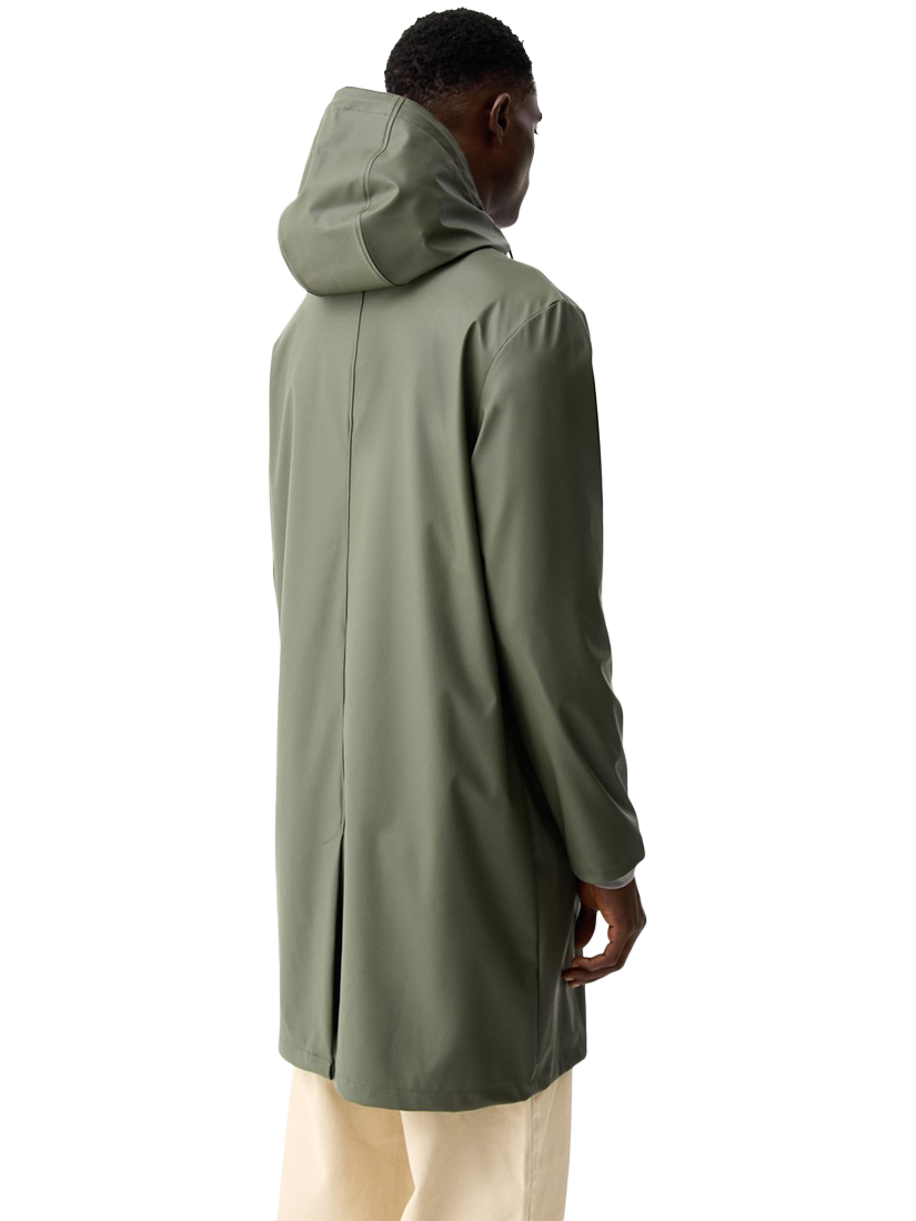 Product image 2 of 2, which shows Hunter Andrea PU Rain Coat, Kambaba, XS