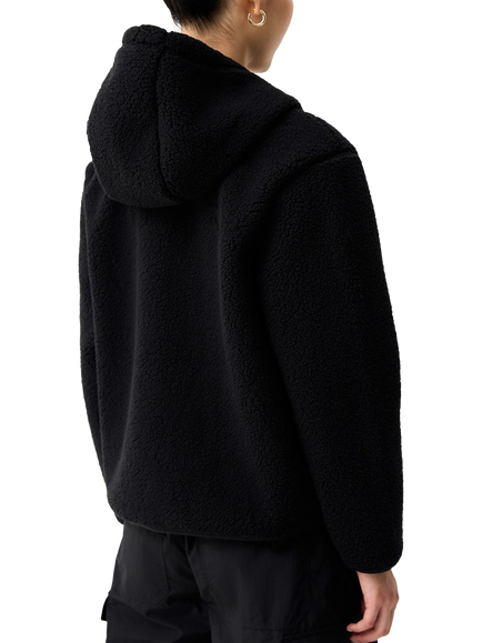 Hunter Bonelle Borg Fleece Jacket - view 2, Black