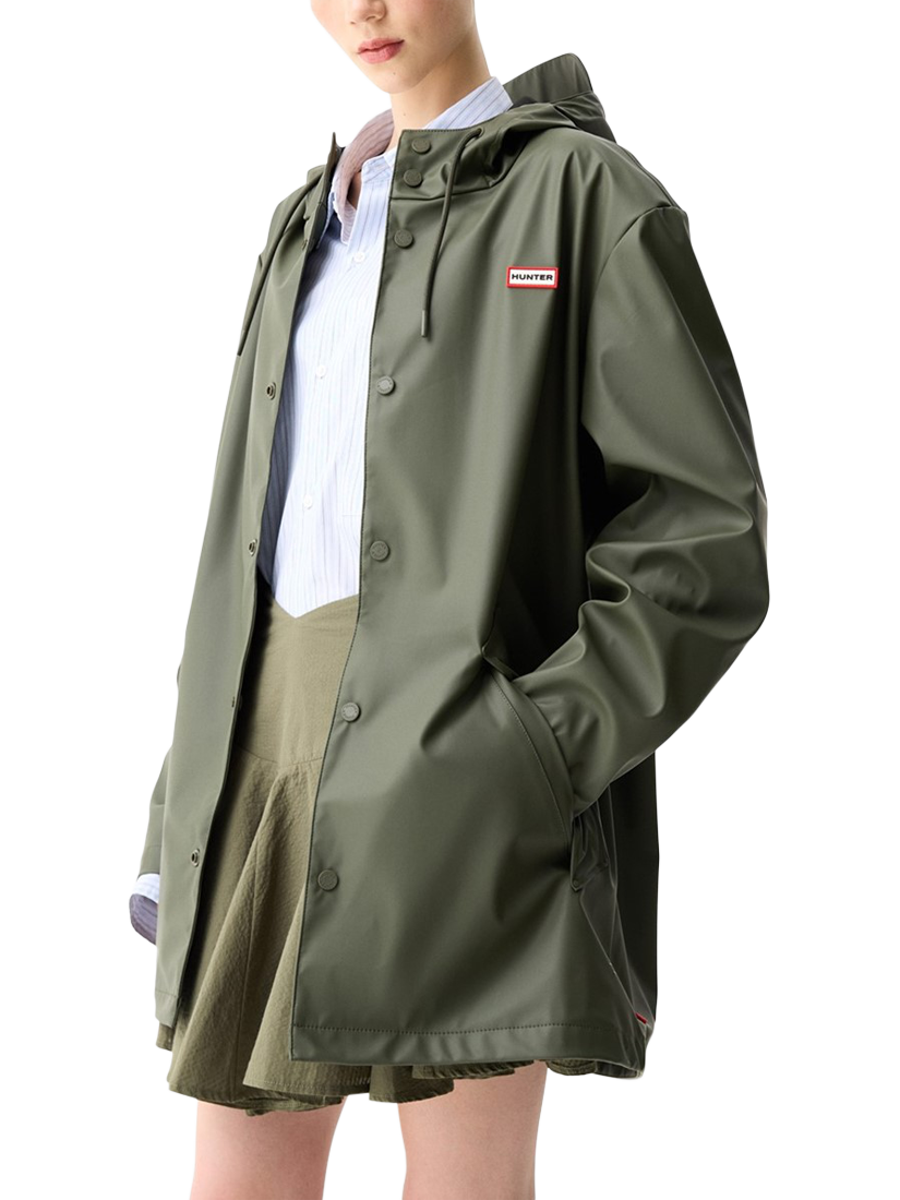 Product image 1 of 3, which shows Hunter Jo Downpour Waterproof Parka, Kambaba, XS