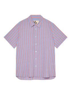 La Paz Alegre Stretch Cotton Stripe Shirt, Sunset/Stripes - view 2, Sunrise/Stripes
