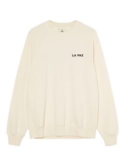 La Paz Cunha Cotton Print Graphic Sweatshirt, The Azores Ecru - view 2, The Azores Ecru