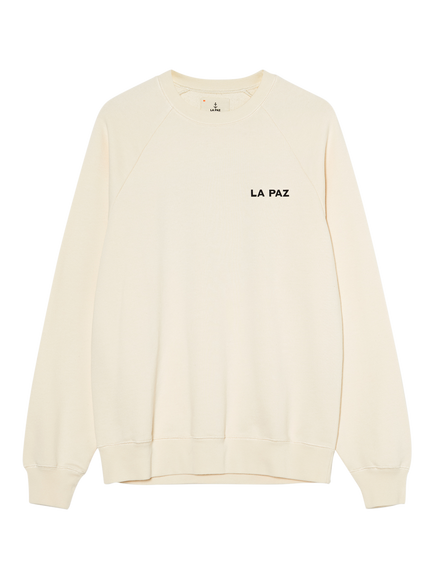 La Paz Cunha Cotton Print Graphic Sweatshirt, The Azores Ecru - view 2, The Azores Ecru