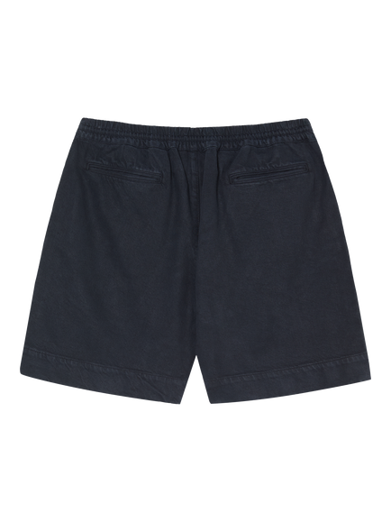 La Paz Relaxed Canvas Shorts, Dark Navy - view 2, Dark Navy