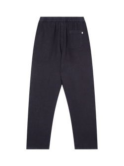 La Paz Relaxed Linen Joggers, Dark Navy - view 2, Dark Navy