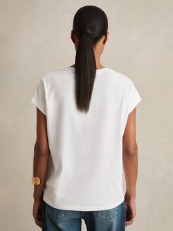 Reiss Tommie Crew Neck T-Shirt - view 2, White