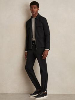 Reiss Climb Tapered Joggers, Black