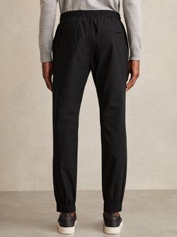 Reiss Climb Tapered Joggers - view 2, Black