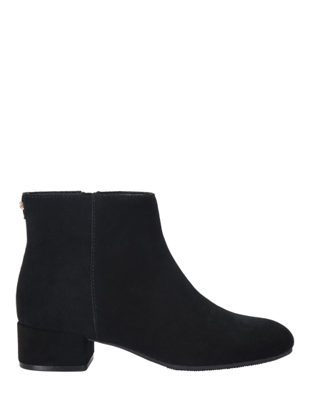 Carvela Gaia Leather Ankle Boots, Black, Black