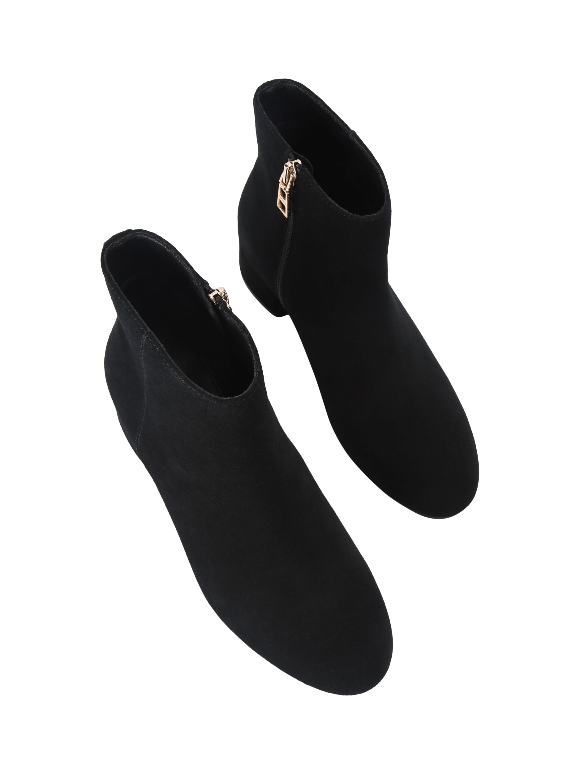 Product image 3 of 5, which shows Carvela Gaia Leather Ankle Boots, Black, 3