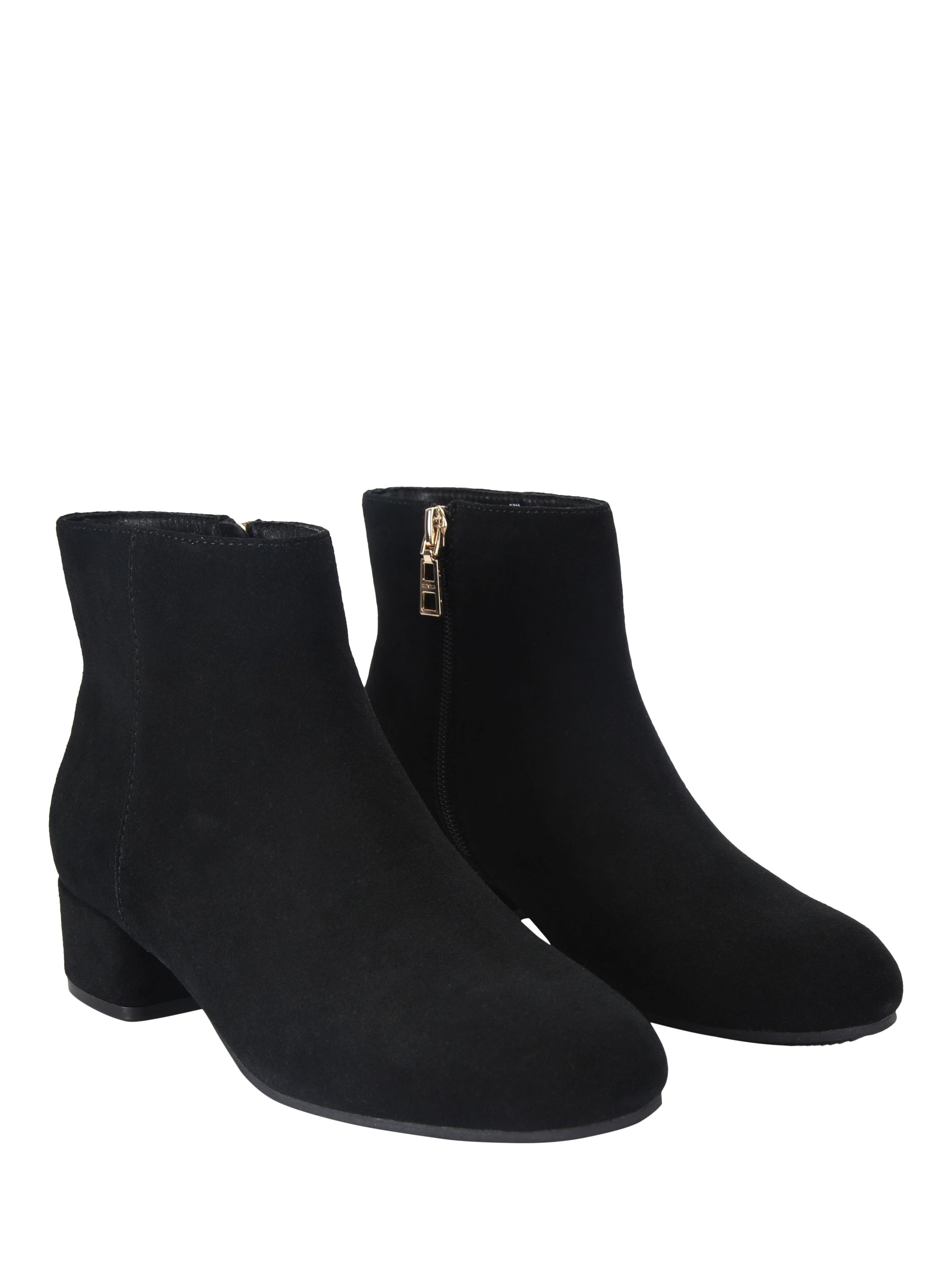Product image 5 of 5, which shows Carvela Gaia Leather Ankle Boots, Black, 3