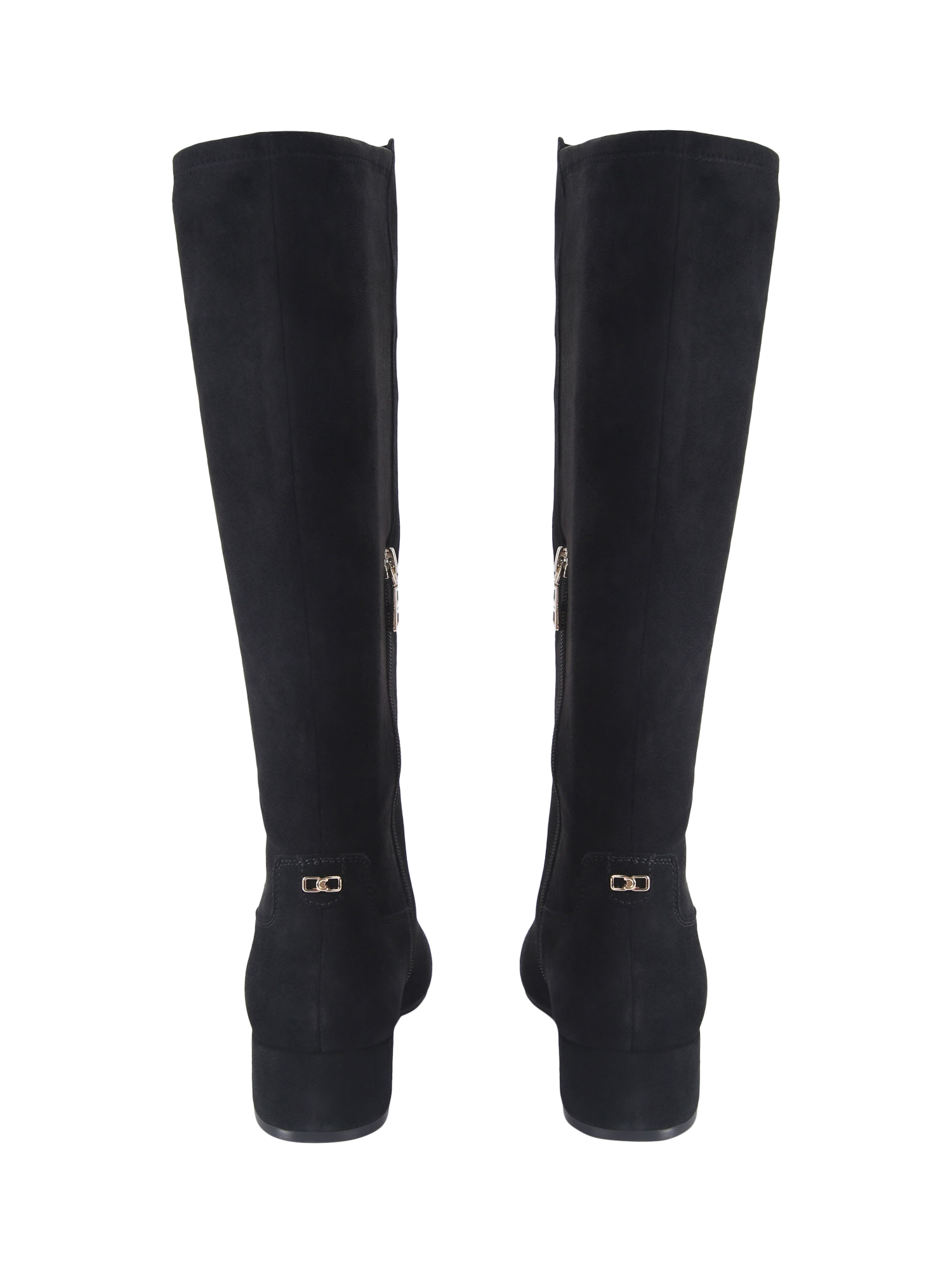 Product image 4 of 5, which shows Carvela Gaia Suede Knee High Boots, Black, 3