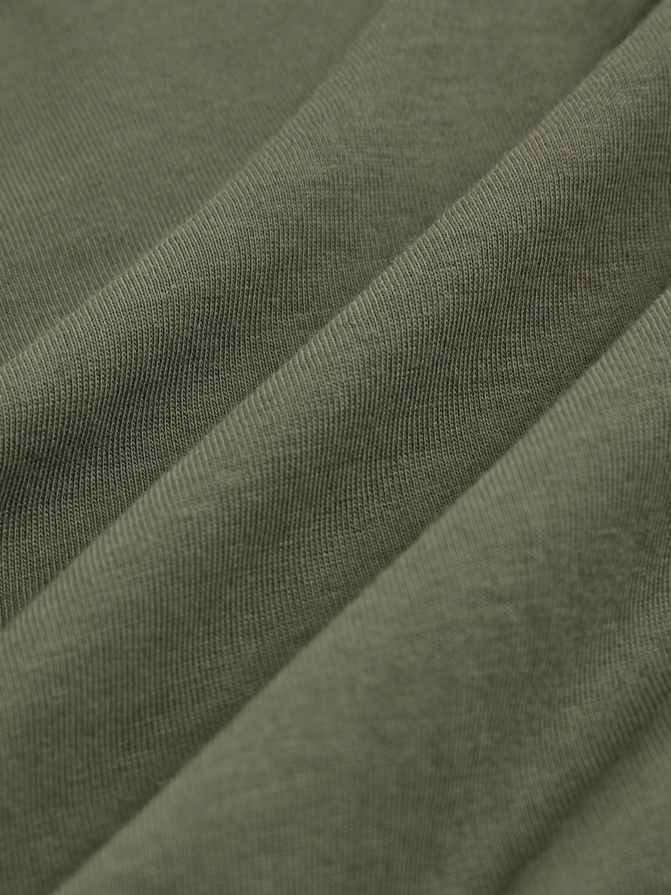 Product image 4 of 4, which shows Reiss Kids' Bless T-Shirt, Dark Sage, 3-4 years