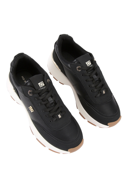 KG Kurt Geiger Lemi Trainers, Black/White - view 2, Black/White
