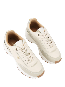 KG Kurt Geiger Lemi Trainers, Cream/White - view 2, Cream/White