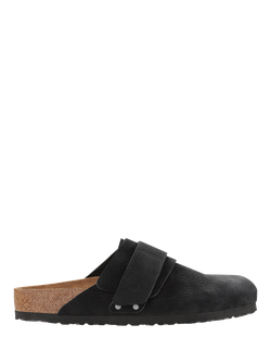 Birkenstock Nagoya Nubuck Clogs, Black, Black